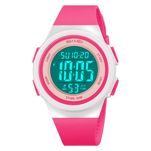 Часы наручные Skmei женские электронные 2286white-pink