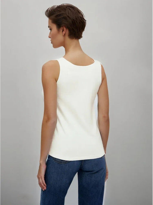 OmT_D1101 Майка, COTTON - avorio