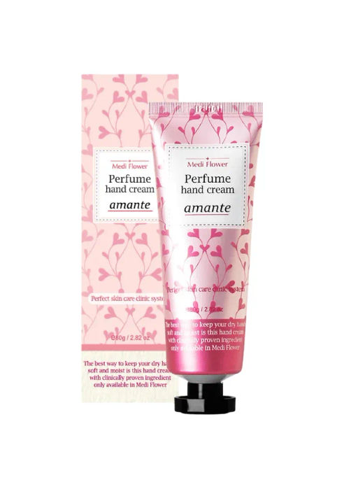 Perfume Hand Cream Amante - Крем для рук парфюмированный цветочный мускус, 80 гр