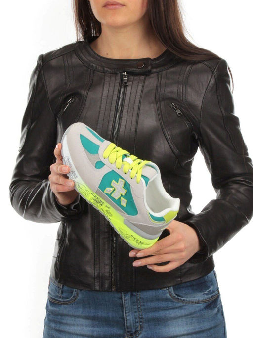 05-6026-120 GRAY Кроссовки женские (искусственные материалы) - No name фото 2