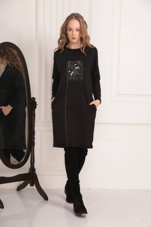 Платье AMORI 9454 черное  фото 2