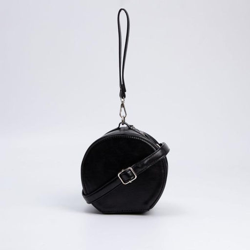 Кросс-боди, отдел на молнии, длинный ремень, цвет чёрный - Simaland фото 2