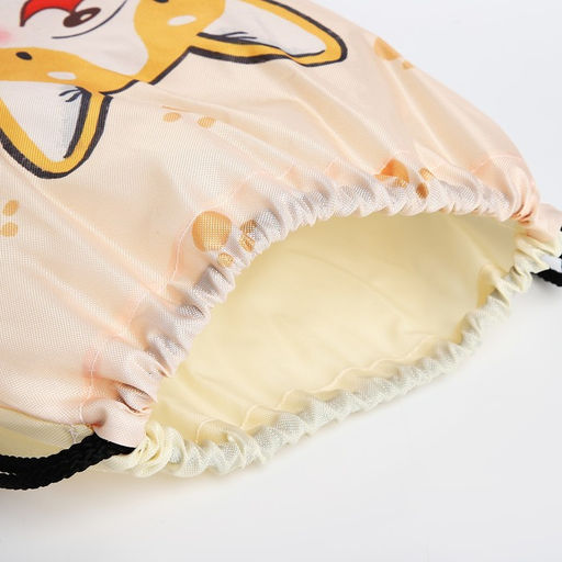 Мешок для обуви на шнурке, цвет бежевый - Simaland фото 3