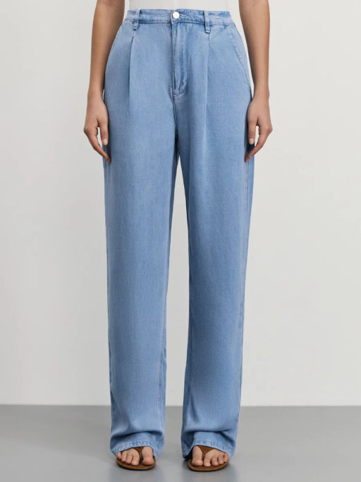 Джинсы balloon со складками / Zarina  фото 2