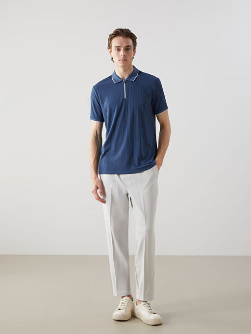 Polo Yaka Erkek Dokulu Ti??rt