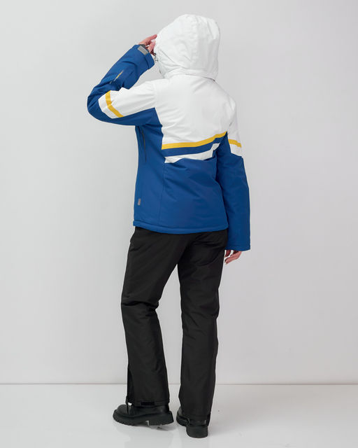 Горнолыжный костюм женский зимний синего цвета 02808S - Mtforce фото 5