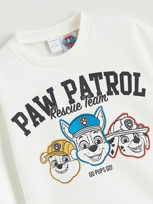 Paw Patrol Bask?l? Erkek ?ocuk Kal?n Sweatshirt