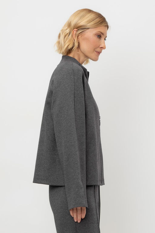 ЕВТ 3251/тем.серый меланж жакет жен - Very neat фото 2