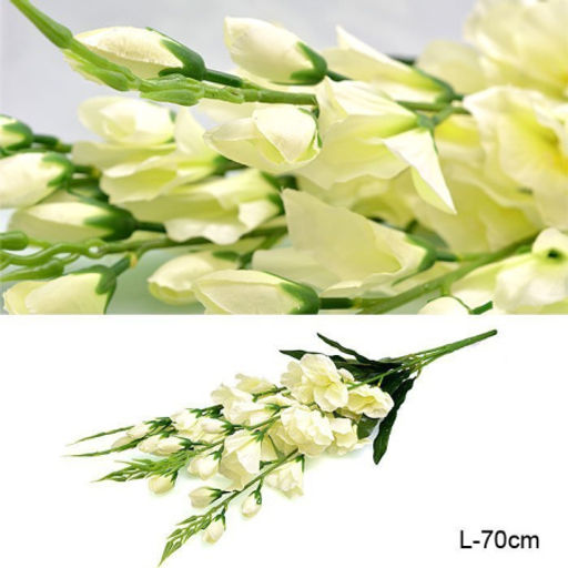 Цветок искусственный 5 веток 70 см / A42 /уп 100/400/ - ГалеонТрейд фото 2