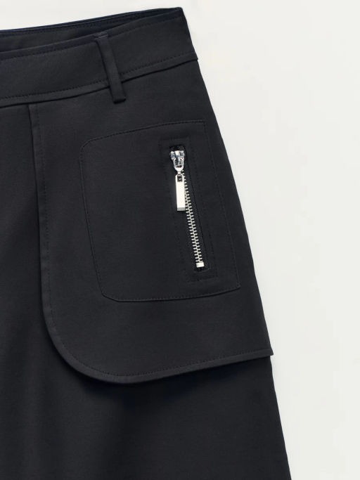 Прямые брюки с баской / Zarina  фото 5