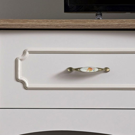 Ручка-скоба CAPPIO ROSE Ceramics, м/о 96 мм, цвет бронза