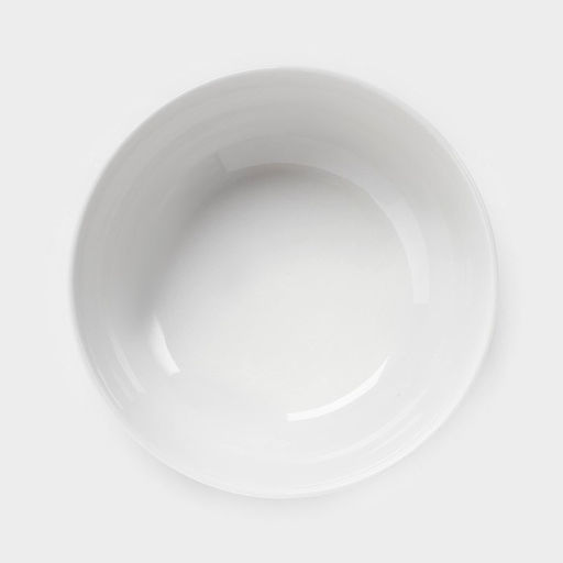 Салатник новогодний Доляна Волшебная сказка, 580 мл, 15.5?6 см, фарфор, белый