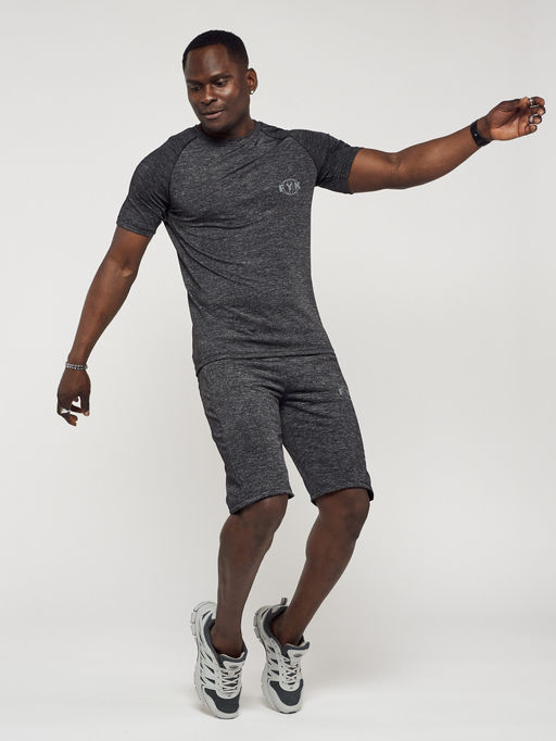 Спортивный костюм летний мужской темно-серого цвета 2225TC - FUYOUKAI фото 3