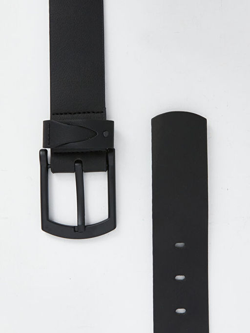 Deri G?r?n?ml? Erkek Kemer