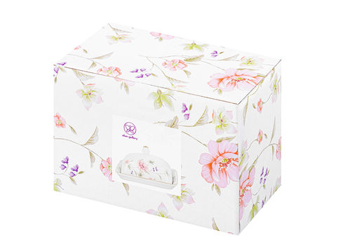 Масленка 16,8*12,5*8,5 см Диана, фарфор, NEW BONE CHINA - Elan gallery фото 9