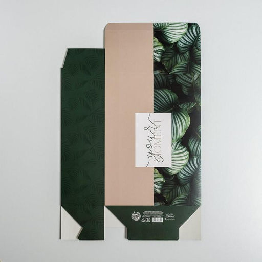 Коробка подарочная складная, упаковка, «Тропики», 22 х 30 х 10 см