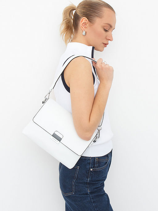 Сумка 2103-1 white Velina Fabbiano-Safenta