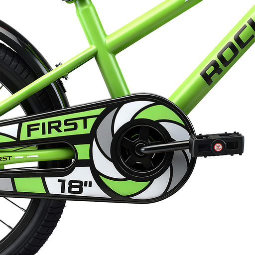 Велосипед 18" Rocket First, цвет зеленый