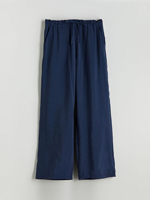 Beli Lastikli Modal Kar???ml? Kad?n Pantolon