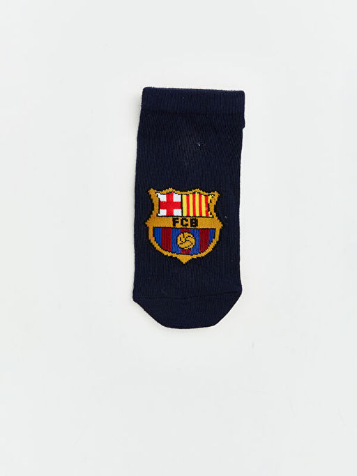 Носки-следки FC Barcelona для мальчиков 5 пар