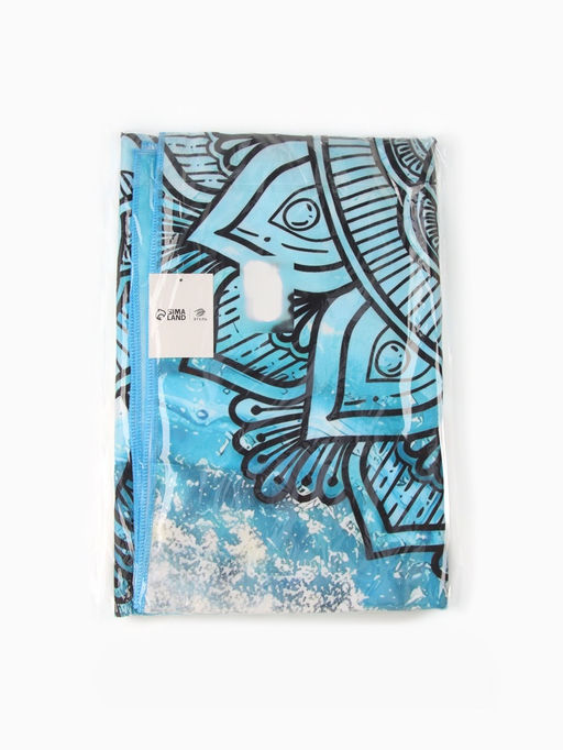 Полотенце пляжное «Этель» Sacral, 90×180 см, микрофибра 230 г/м²
