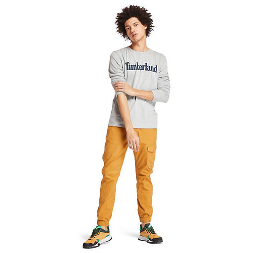 Брюки Timberland Jogger Pant Profile Lake Stretch Ripstop Utility оранжевые  фото 3