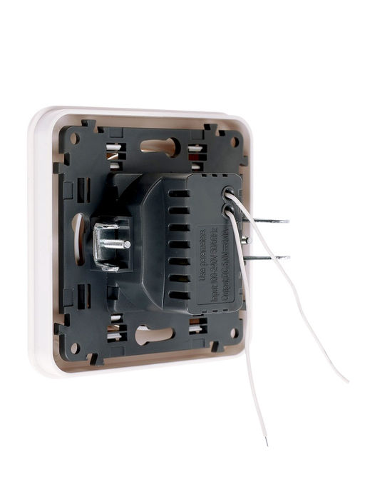 Розетка с 2 USB-A разъёмами, 2.1 А, 5 В, серия Circular, скрытый монтаж, белая