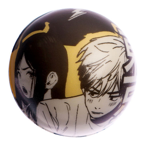 Цена за 12 шт. Мяч детский мягкий Hey: Аниме, 4.5 см, в шоубоксе - Funny toys фото 2