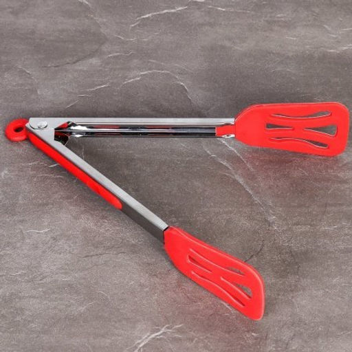 Щипцы кухонные силиконовые 27 см лопатка / GH-855 /уп 144/0,13 - Галеонтрейд фото 5