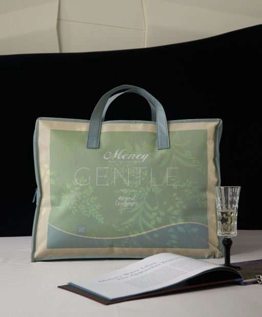 Одеяло MENCY Двухстороннее с простыней на резинке и наволочками ODMENDR012