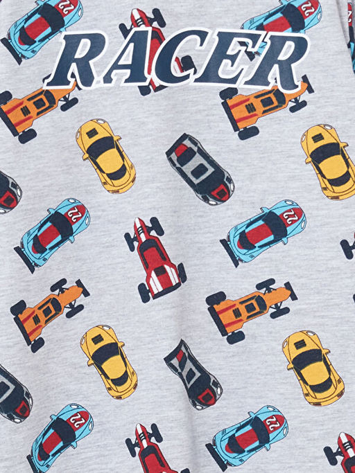 Bisiklet Yaka Erkek ?ocuk Pijama ?st - Waikiki фото 2