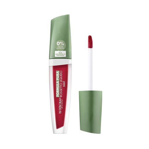 DEBORAH Помада матовая жидкая FORMULA PURA ROSSETTO LIQUIDO MAT тон 07 4.8г  фото 2