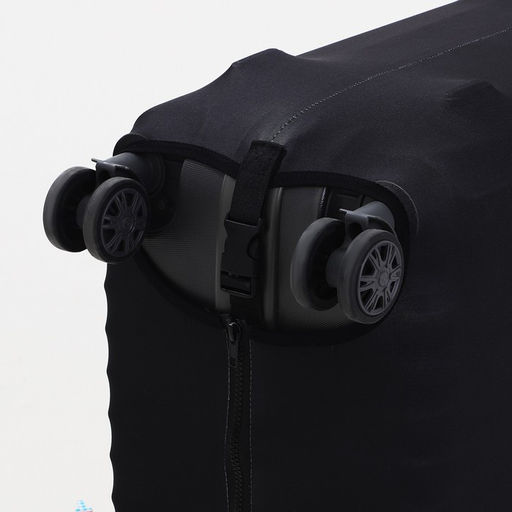 Чехол на чемодан 28, цвет чёрный - Simaland фото 6