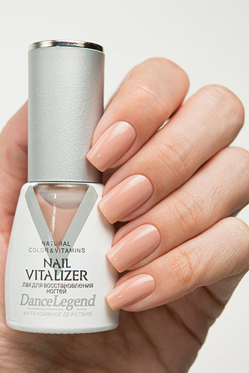Лечебный лак Nail Vitalizer для ногтей "Dance Legend" (укрепление/питание/защита) № 6 Chocolizer