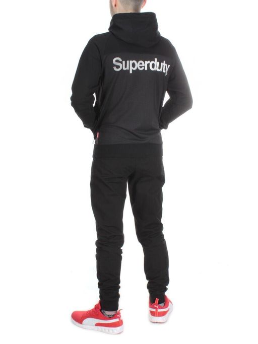 TA5087 BLACK Спортивный костюм мужской TEUYOEOR (75% хлопок 20% полиэстер 5% спандекс) - Fashion фото 4
