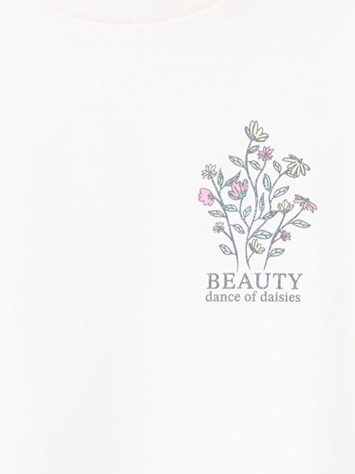 Bisiklet Yaka K?z ?ocuk Sweatshirt 2li - Waikiki фото 3