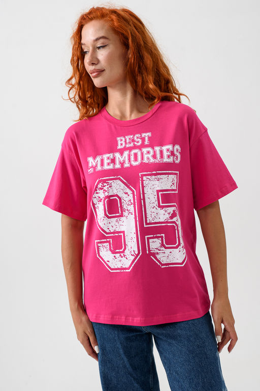 8506/1 Футболка женская оверсайз - Натали фото 252