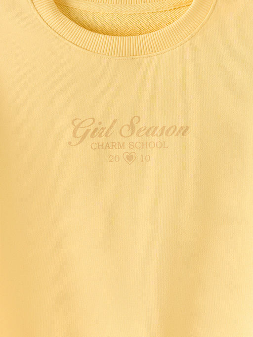 Комплект для девочек желтый свободного кроя - Mark formelle фото 5