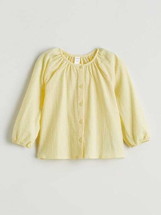 Bisiklet Yaka K?z ?ocuk G?mlek