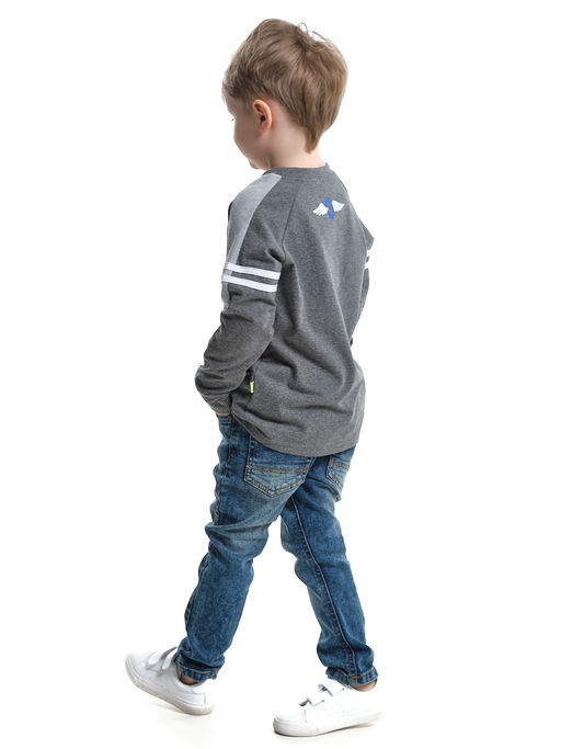 Лонгслив с принтом UD 4125 графит - Mini maxi фото 13