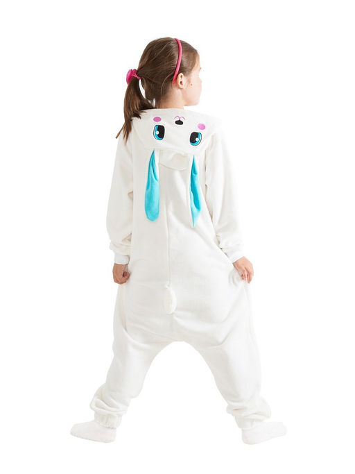 Кигуруми для детей Заяц белый с голубым - Storyland фото 3
