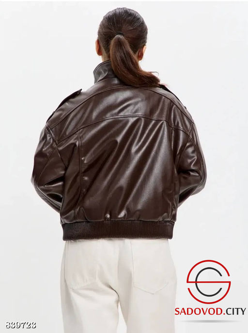 Кожаная весенняя куртка - Bruno фото 3