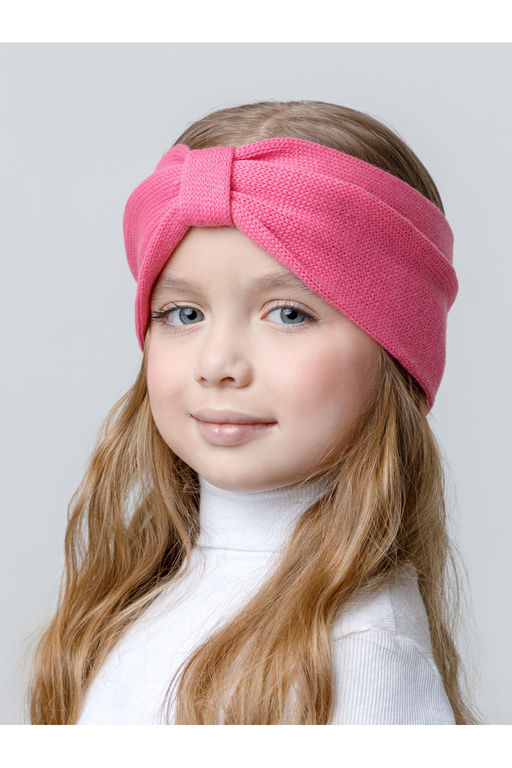 Crockid _ КВ 20378/25/насыщенный коралл повязка на голову для дев