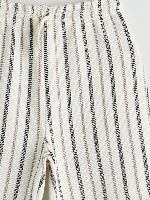 Beli Lastikli ?izgili Erkek ?ocuk ?ort