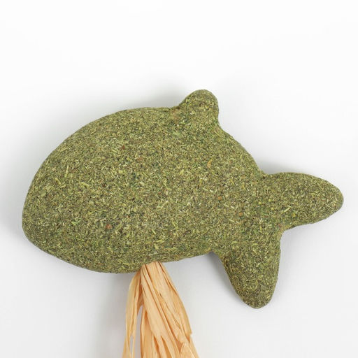 Игрушка для кошек из прессованной кошачьей мяты Дельфин, 7 см - Пижон фото 5