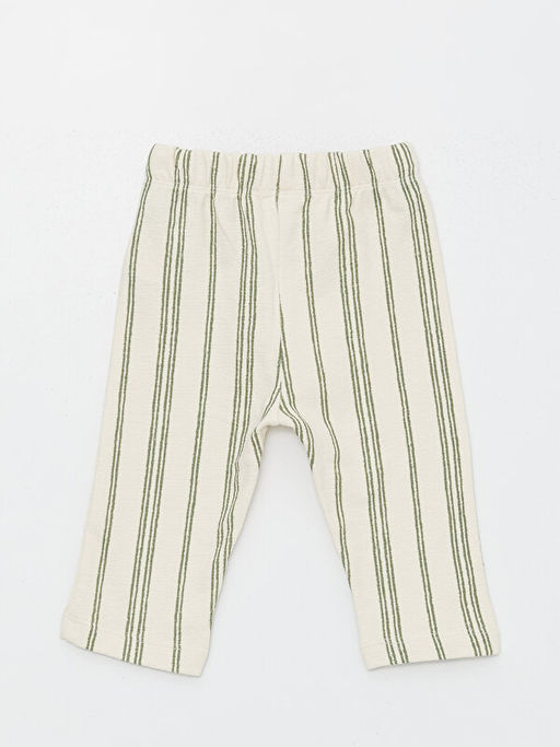 Beli Lastikli ?izgili Erkek Bebek Pantolon - Waikiki фото 2