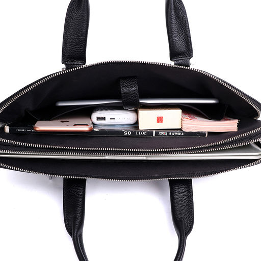 Мужская сумка, кожа, MIRONPAN 53823 Черный  фото 6