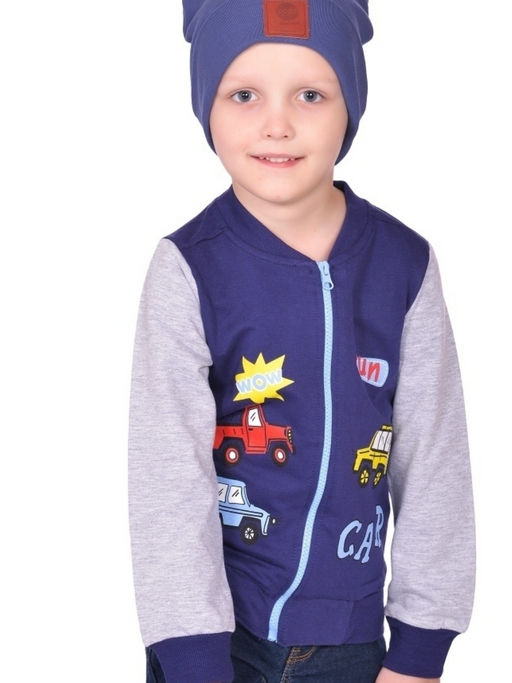 BK1376ВМ.С3 Бомбер для мальчика