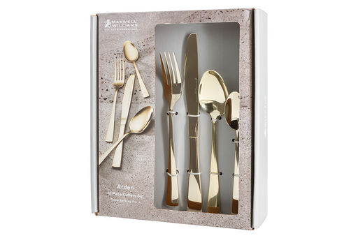 Набор столовых приборов Arden, цвет шампанского, 4 персоны, 16 предметов - Maxwell & Williams фото 3