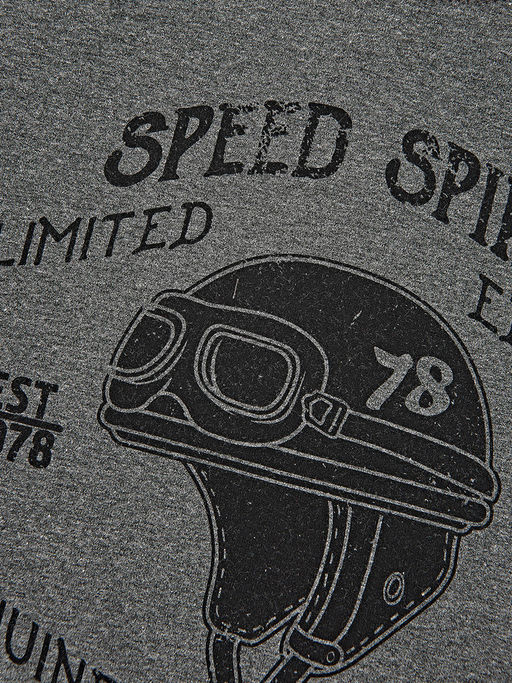 Лонгслив для мальчика с принтом UD 4832 графит - Mini maxi фото 4